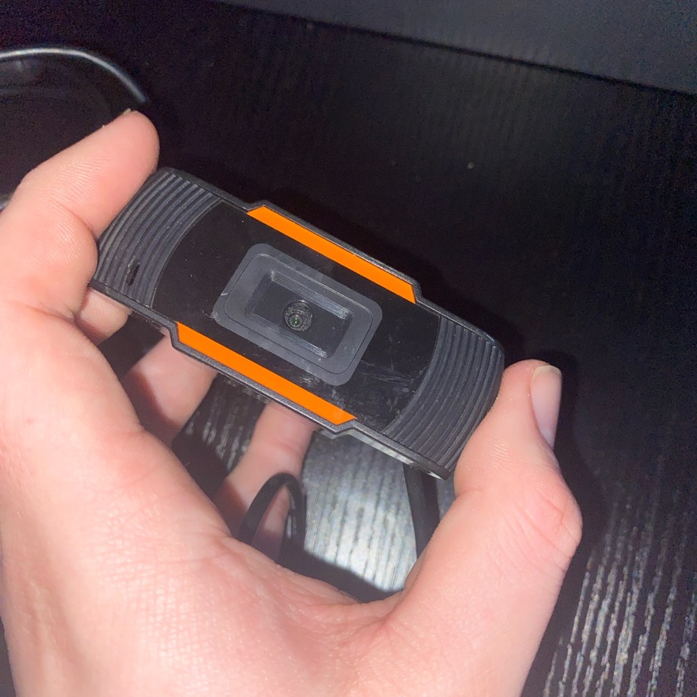 Black and Orange Webcam